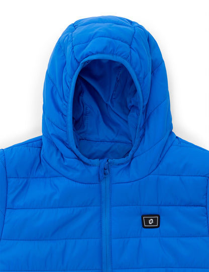 Boys Lightweight Heated Jacket - Blue