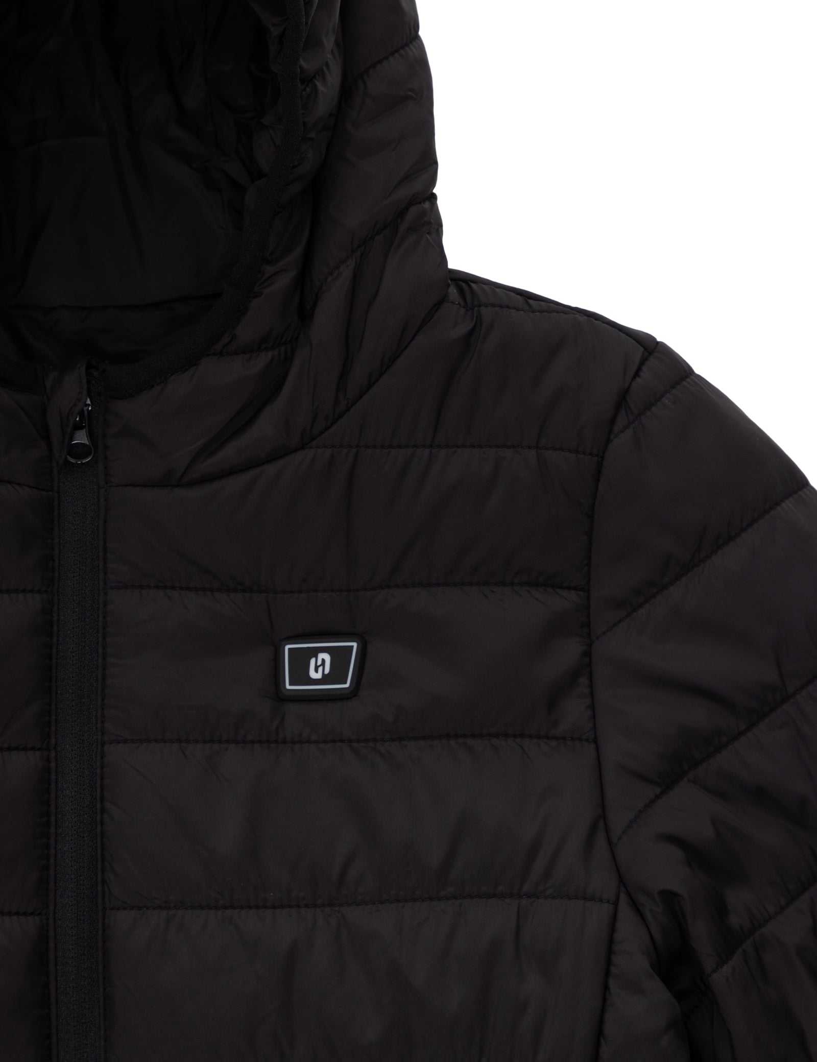 Boys Lightweight Heated Jacket - Black