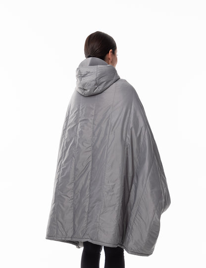 Unisex Heated Poncho - Grey