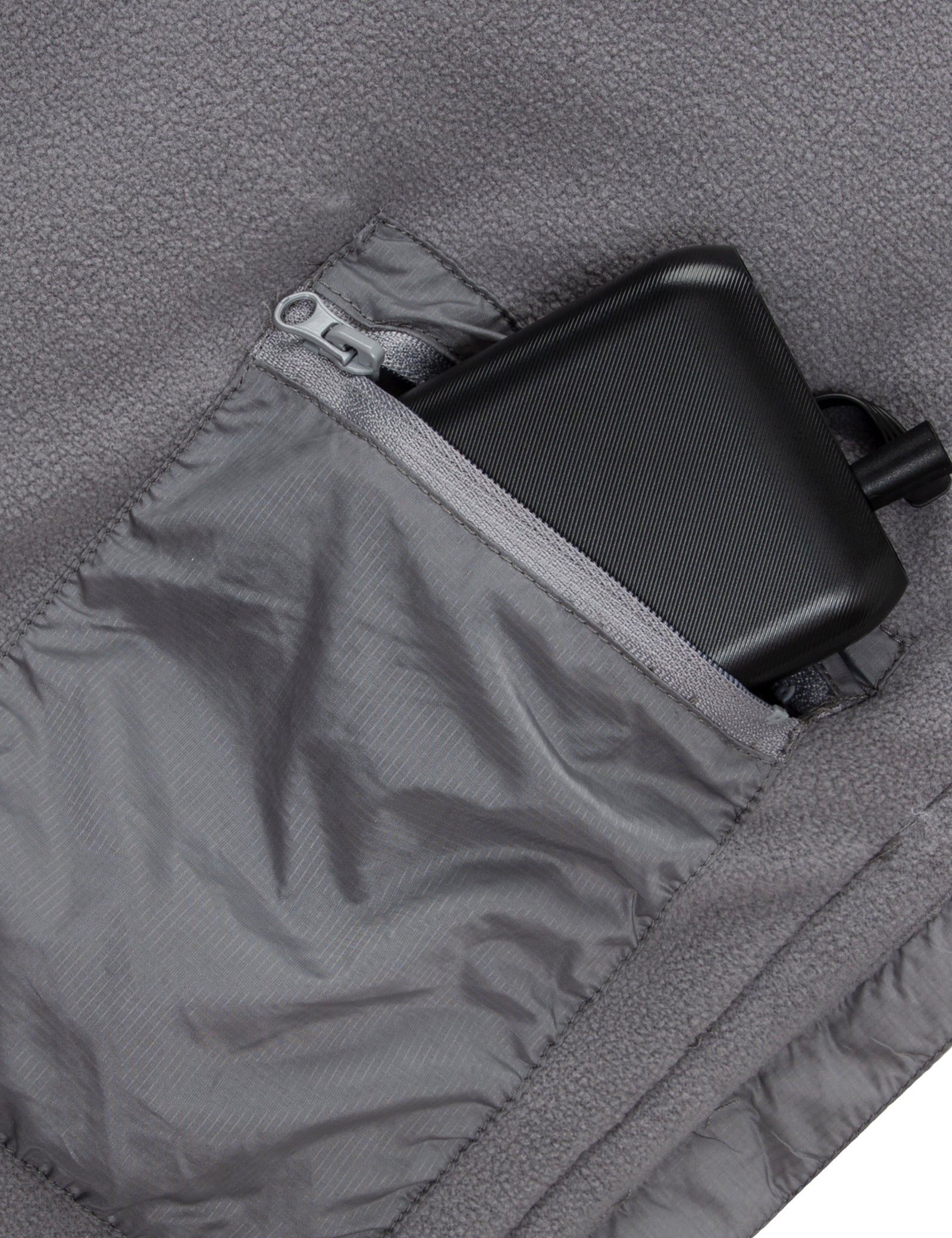 Unisex Heated Poncho - Grey