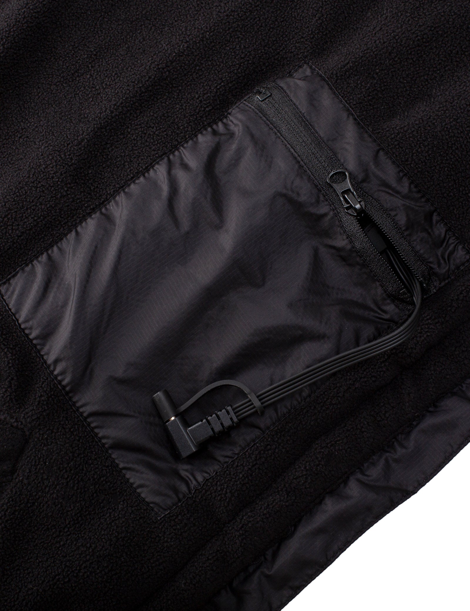 Unisex Heated Poncho - Black