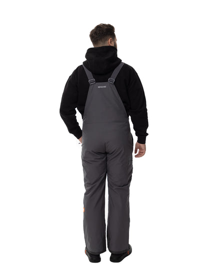 Men's Heated Bib Overalls - Gery