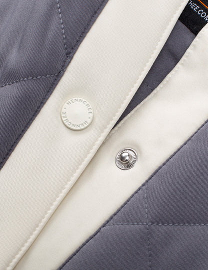 Women's Heated Half Snap Pullover - GreyW