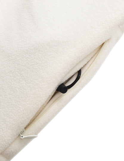 Women's Heated Half Snap Pullover - WhiteG