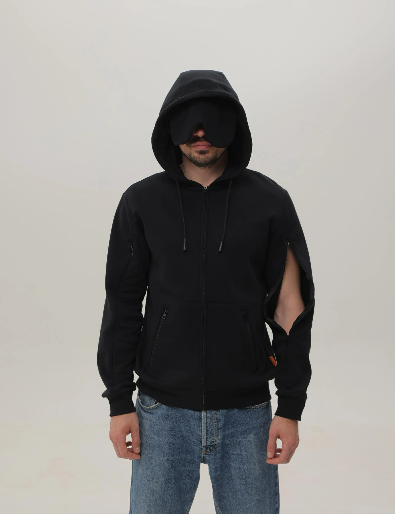 Relexit® Dialysis Hoodie with Built-In Eye Mask & Port Access Zippers