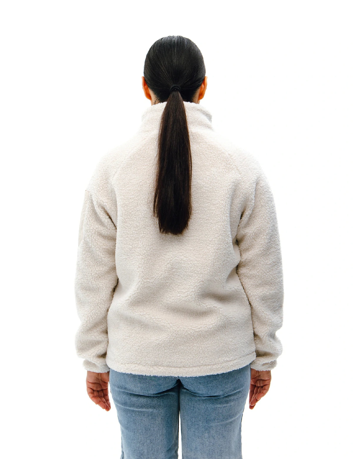 Womens Heated Sherpa Fleece Jacket 12V 16000mah Battery