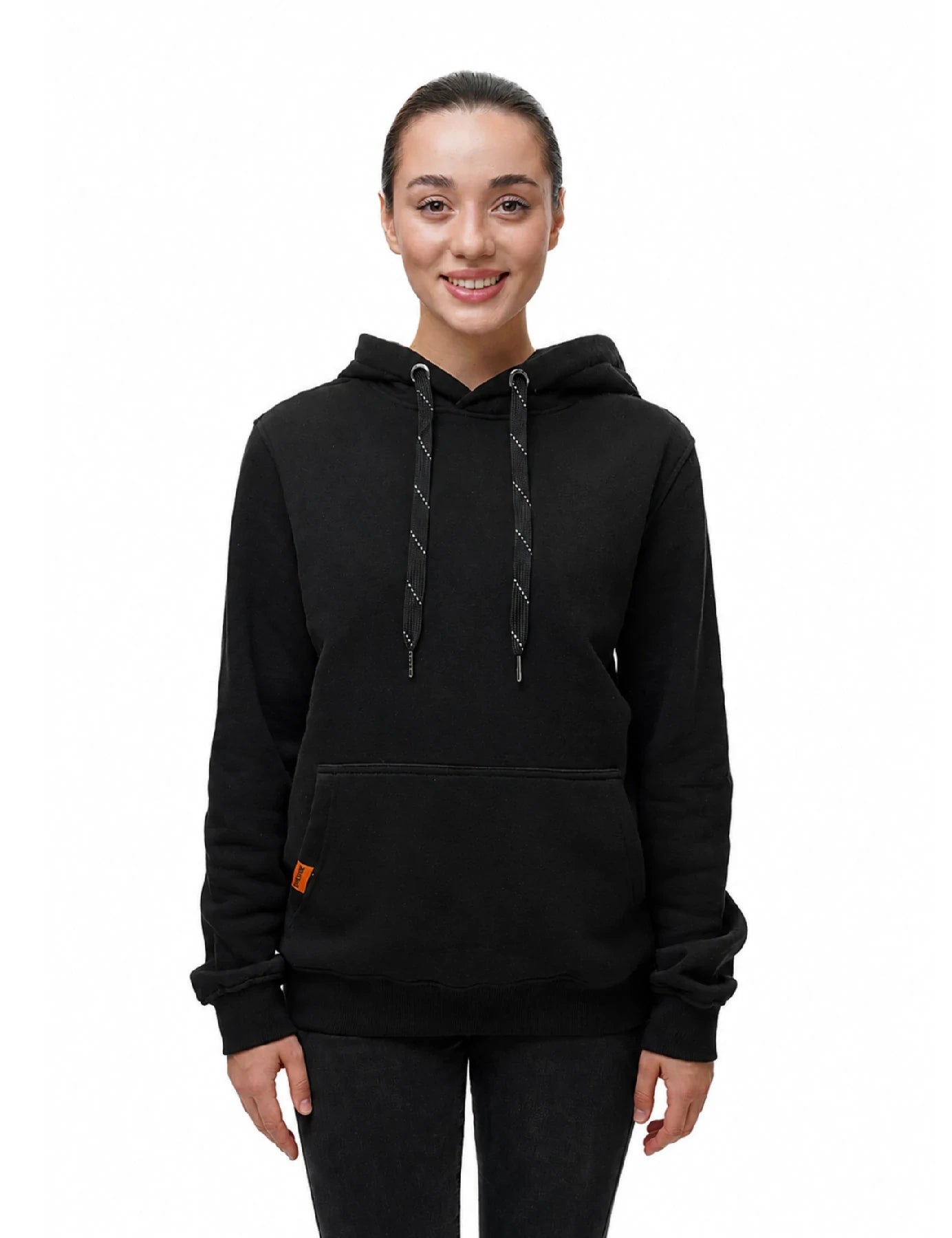 Women's Dual-Control Heated Pullover Hoodie with 12V Battery