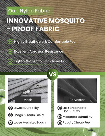 Relexit® Unisex Heavy-Duty Mesh Mosquito & Bug Jacket