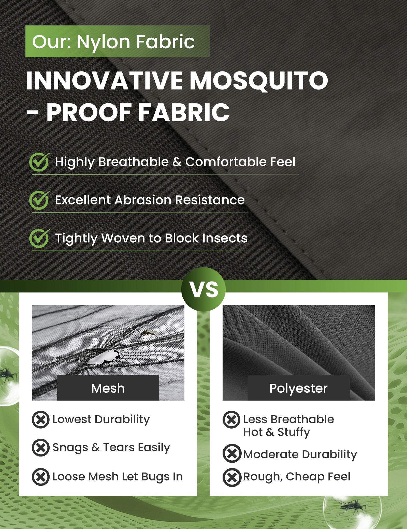 Relexit® Unisex Heavy-Duty Mesh Mosquito & Bug Jacket