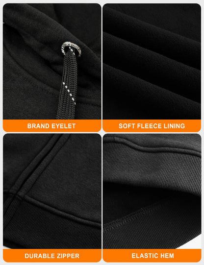 Sweat chauffant unisexe - Noir