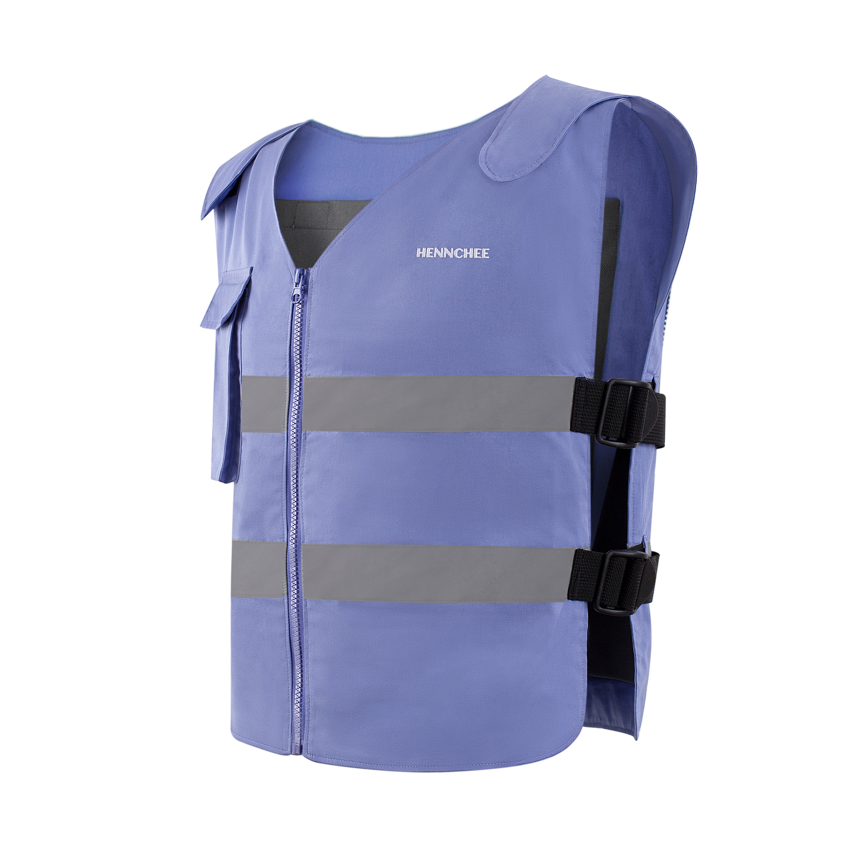 Reflective Cooling Vest with 12 Ice Packs