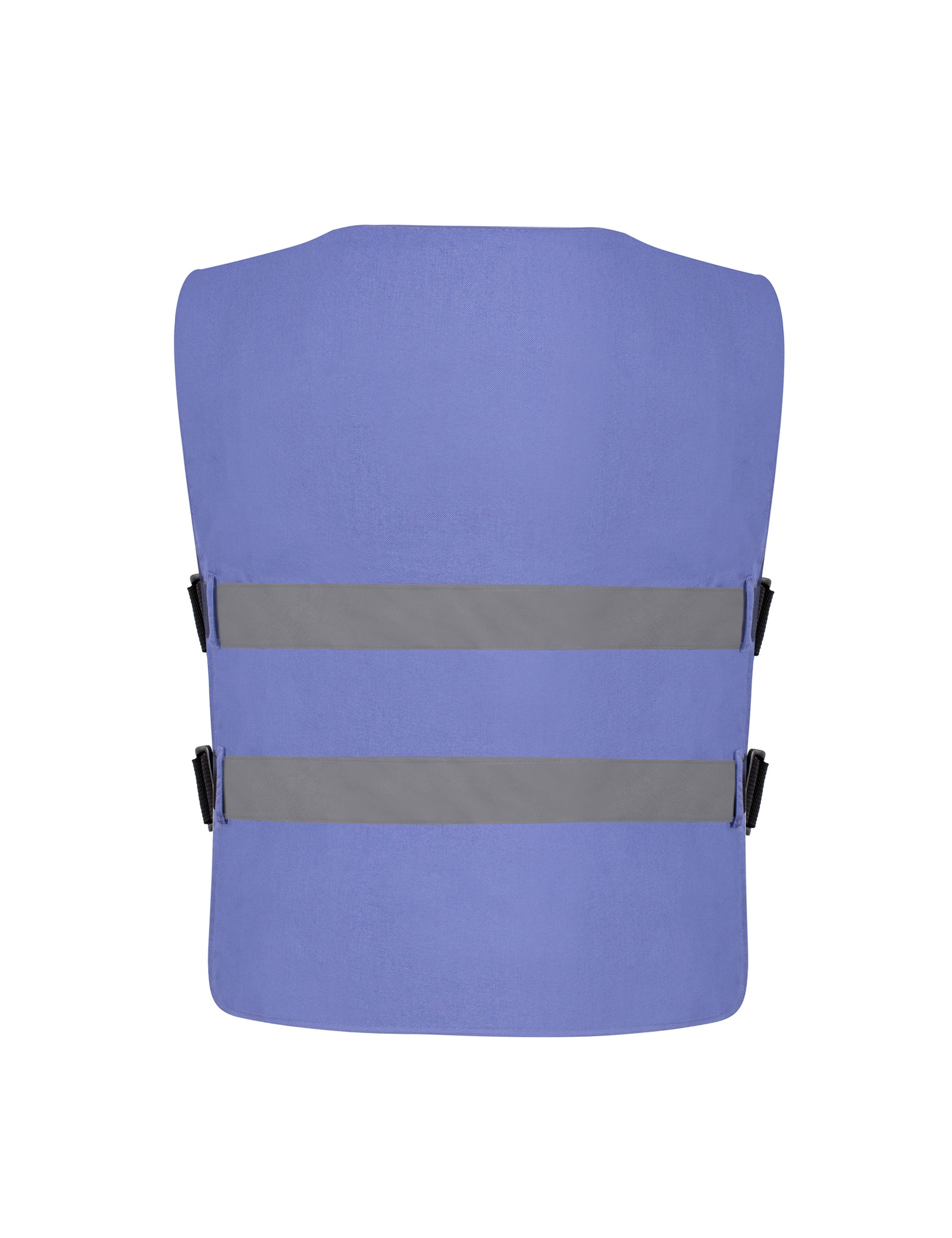 Reflective Cooling Vest with 12 Ice Packs - Blue