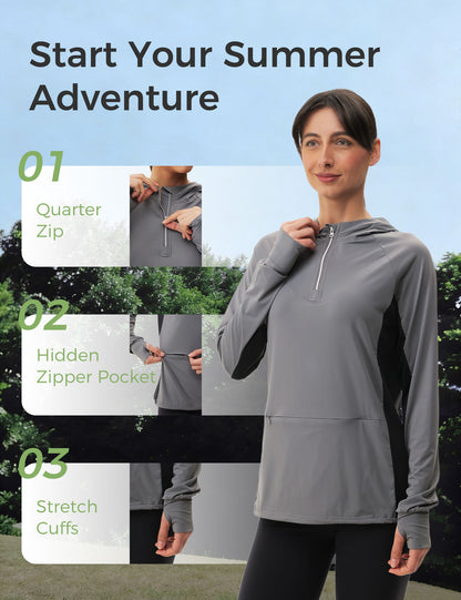 Women's UPF 50+ Sun Protection Bug Jacket