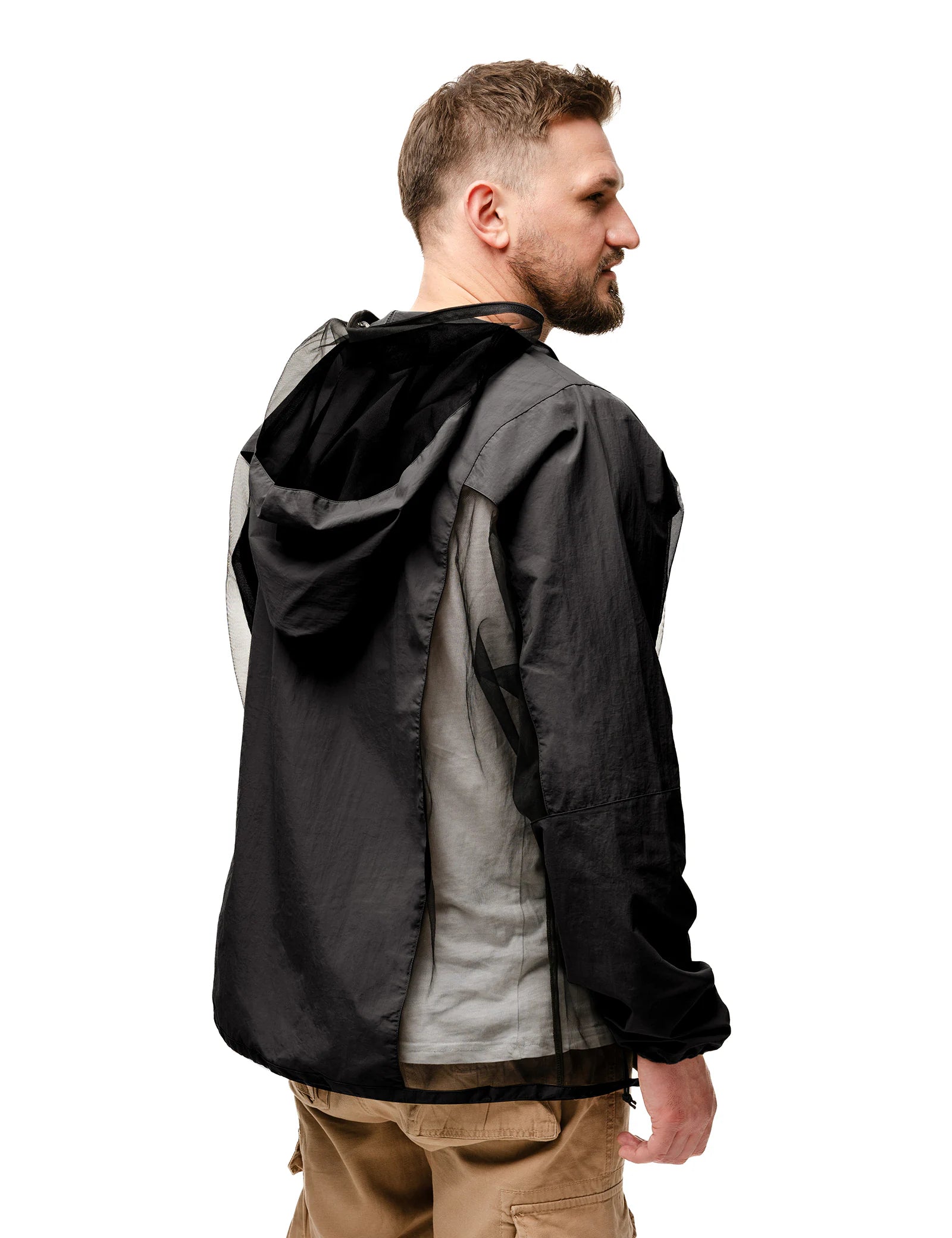 Relexit® Heavy-Duty Mesh Mosquito & Bug Jacket with Hood