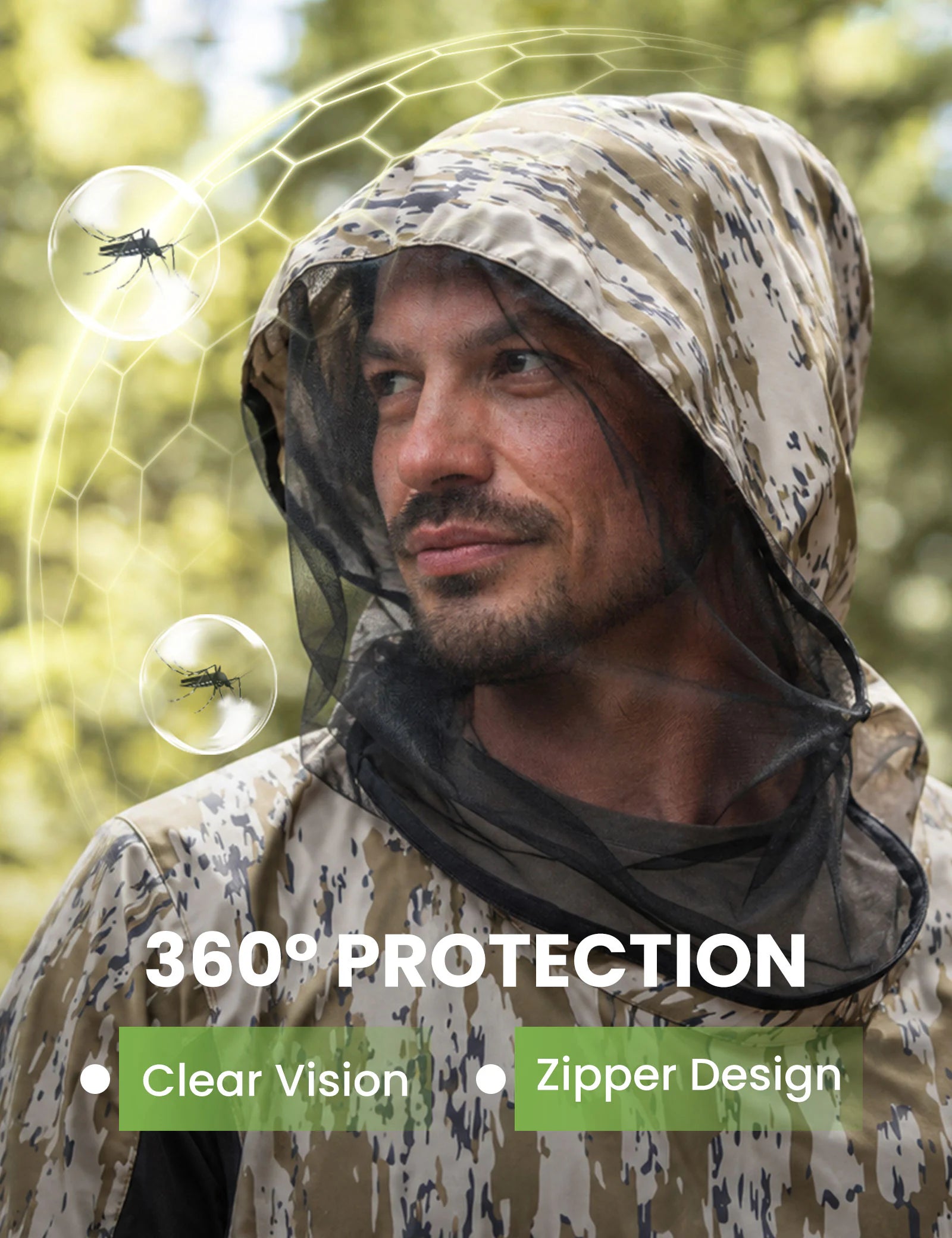 Relexit® Heavy-Duty Mesh Mosquito & Bug Jacket