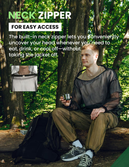 Costume anti-moustique unisexe 