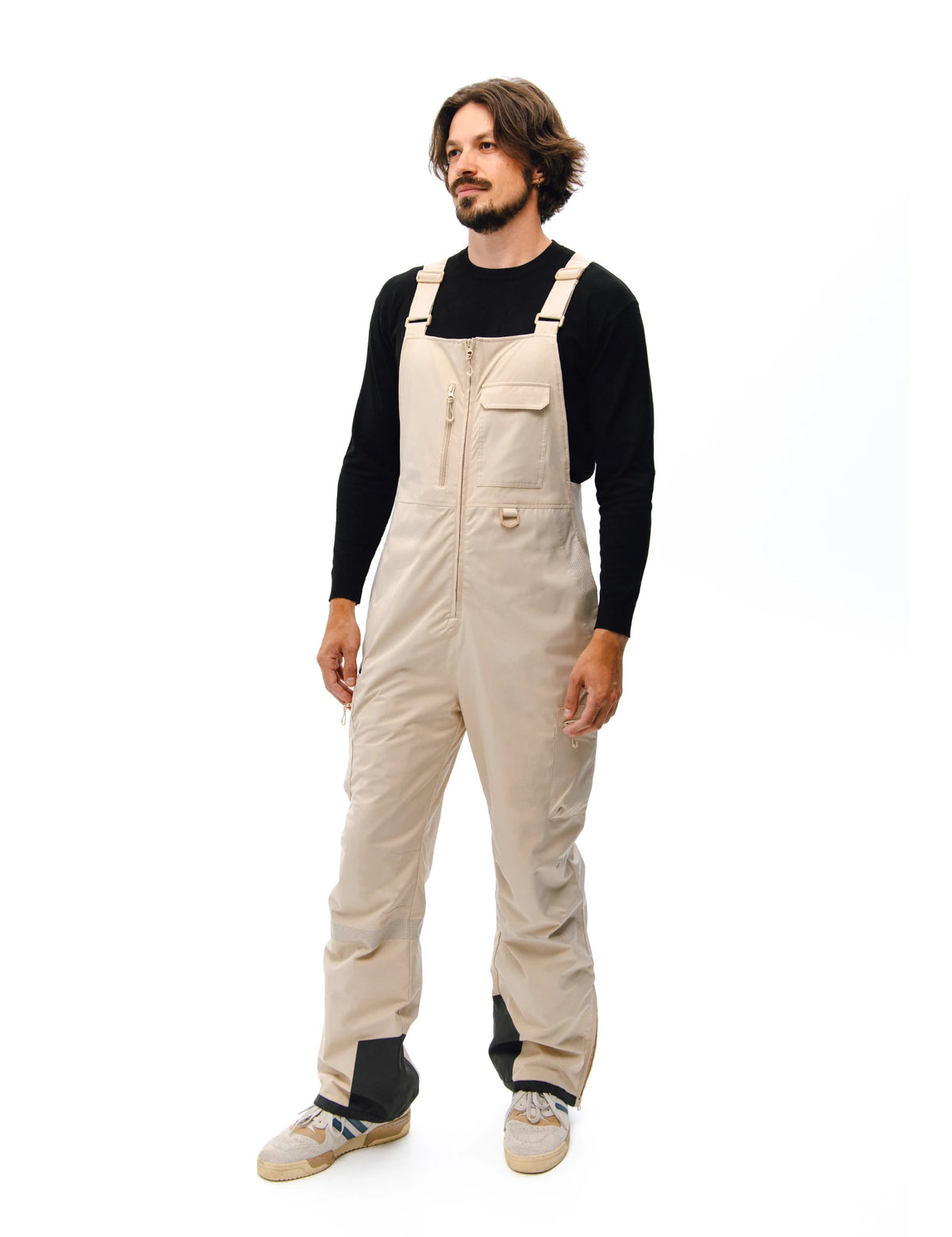 Men's Reflection Heated Bib Overalls with 12V 16000mah Battery
