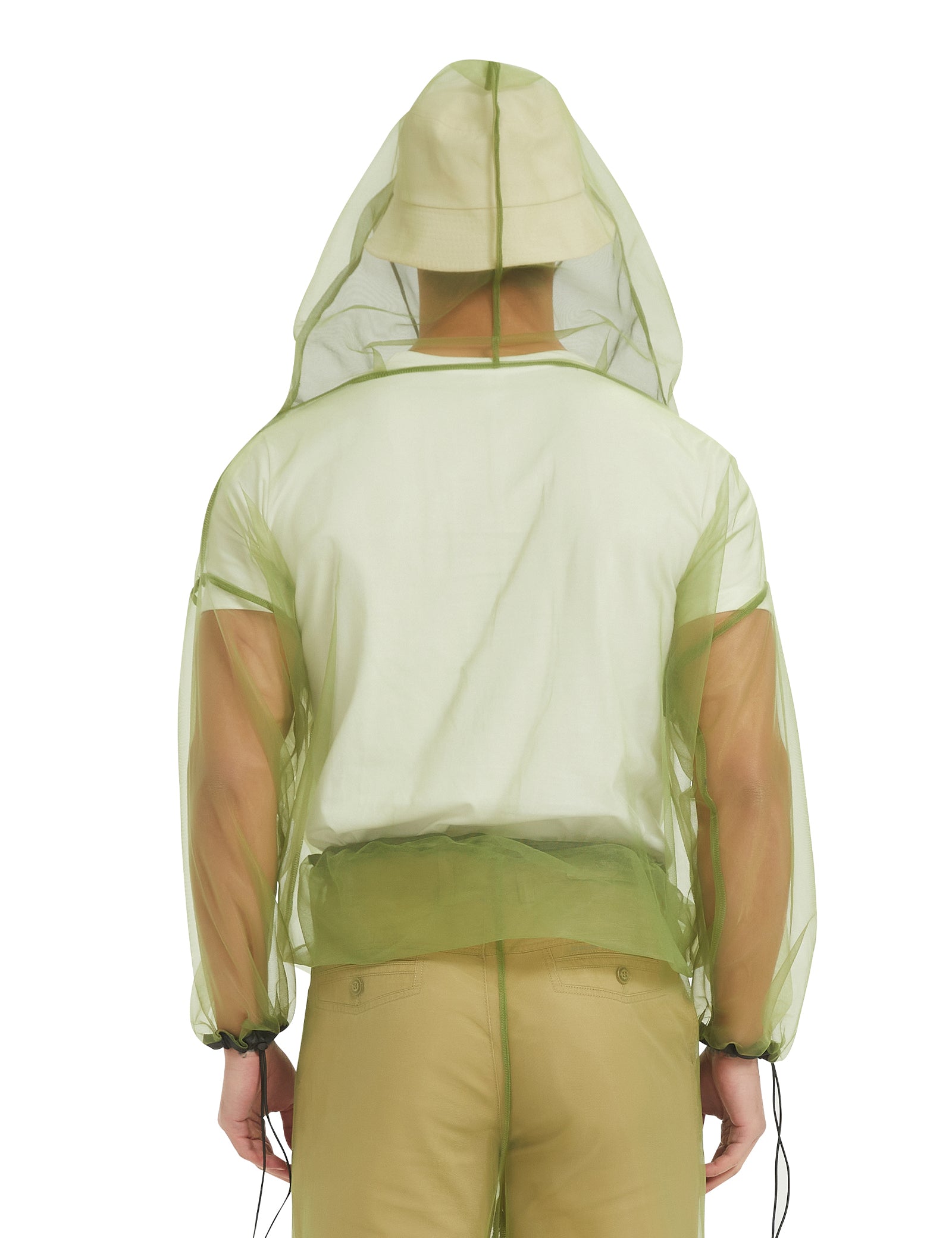 Unisex Chemical-Free Bug Proof Mosquito Jacket - Green