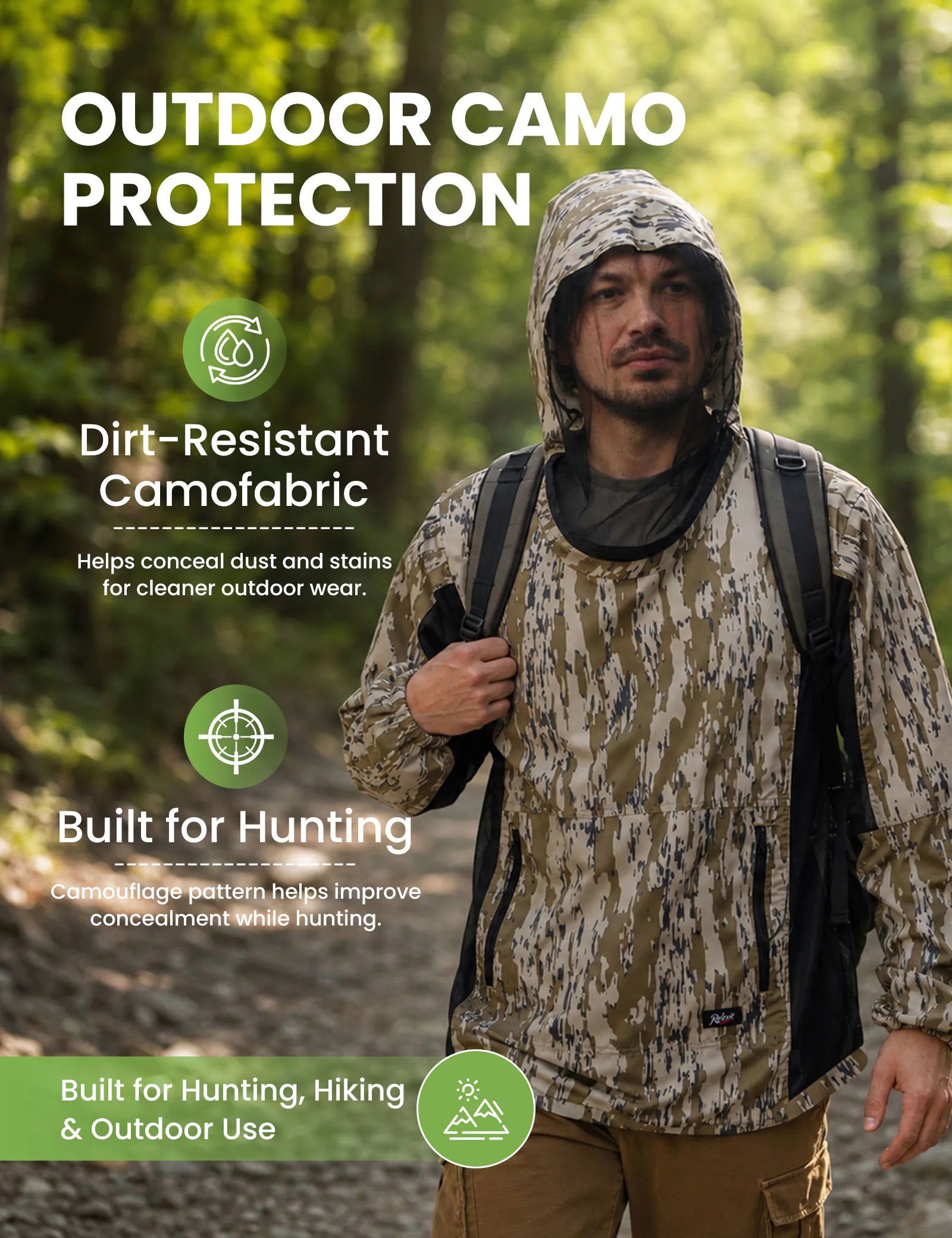 Relexit® Heavy-Duty Mesh Mosquito & Bug Jacket