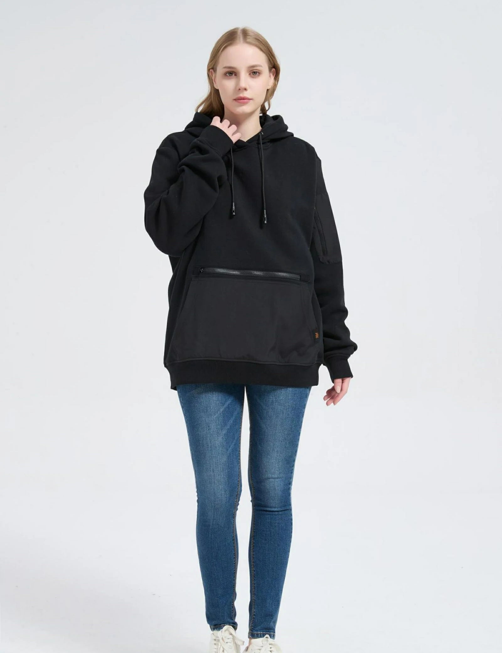 Relexit® All-in-One Travel Hoodie with Built-in Blackout Eye Mask – Unisex
