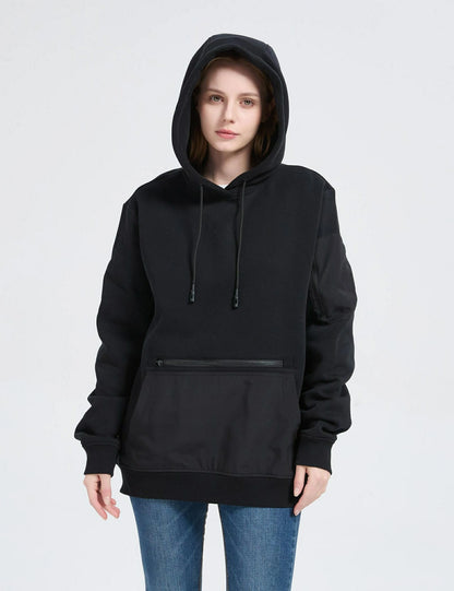 Relexit® All-in-One Travel Hoodie with Built-in Blackout Eye Mask – Unisex