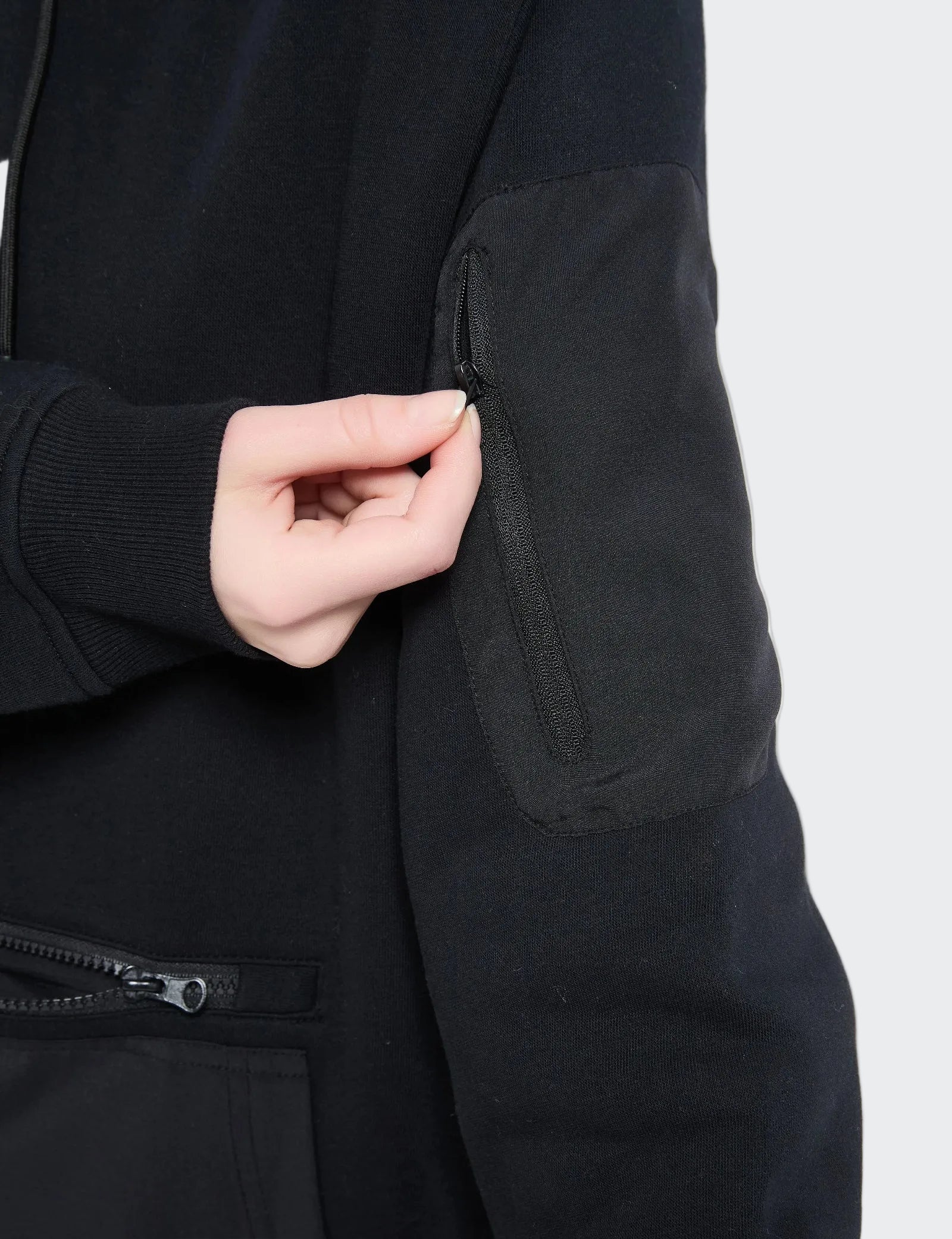 Relexit® All-in-One Airplane Travel Hoodie with Built-in Eye Mask