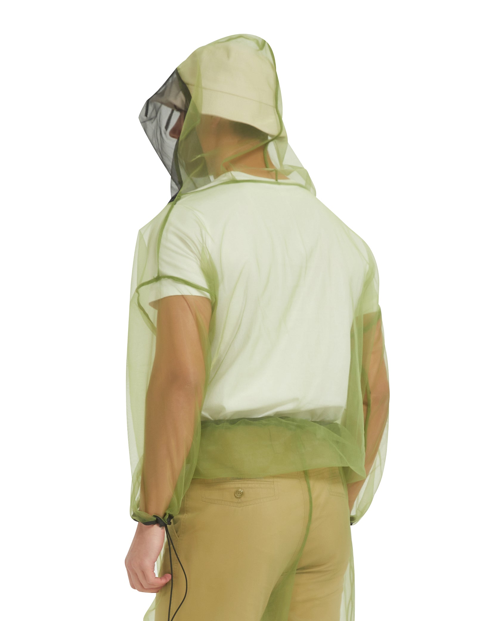 Unisex Chemical-Free Bug Proof Mosquito Jacket - Green