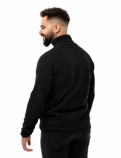 Veste polaire chauffante homme - Noir 