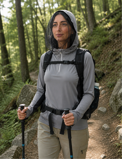 Women's UPF 50+ Sun Protection Bug Jacket