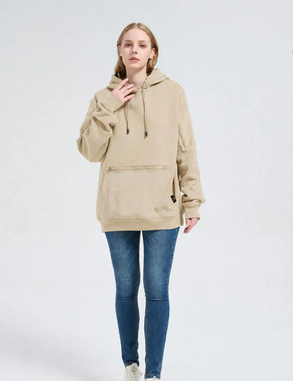 Relexit® All-in-One Travel Hoodie with Built-in Blackout Eye Mask – Unisex