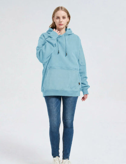 Relexit® All-in-One Travel Hoodie with Built-in Blackout Eye Mask – Unisex