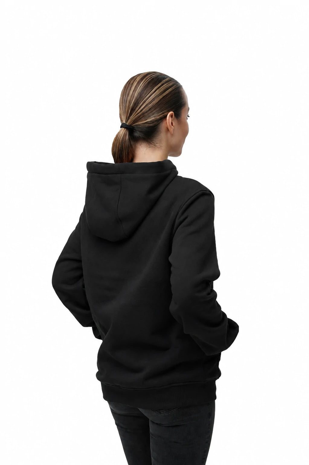 Women's Dual-Control Heated Pullover Hoodie with 12V Battery