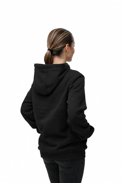 Women's Dual-Control Heated Pullover Hoodie with 12V Battery