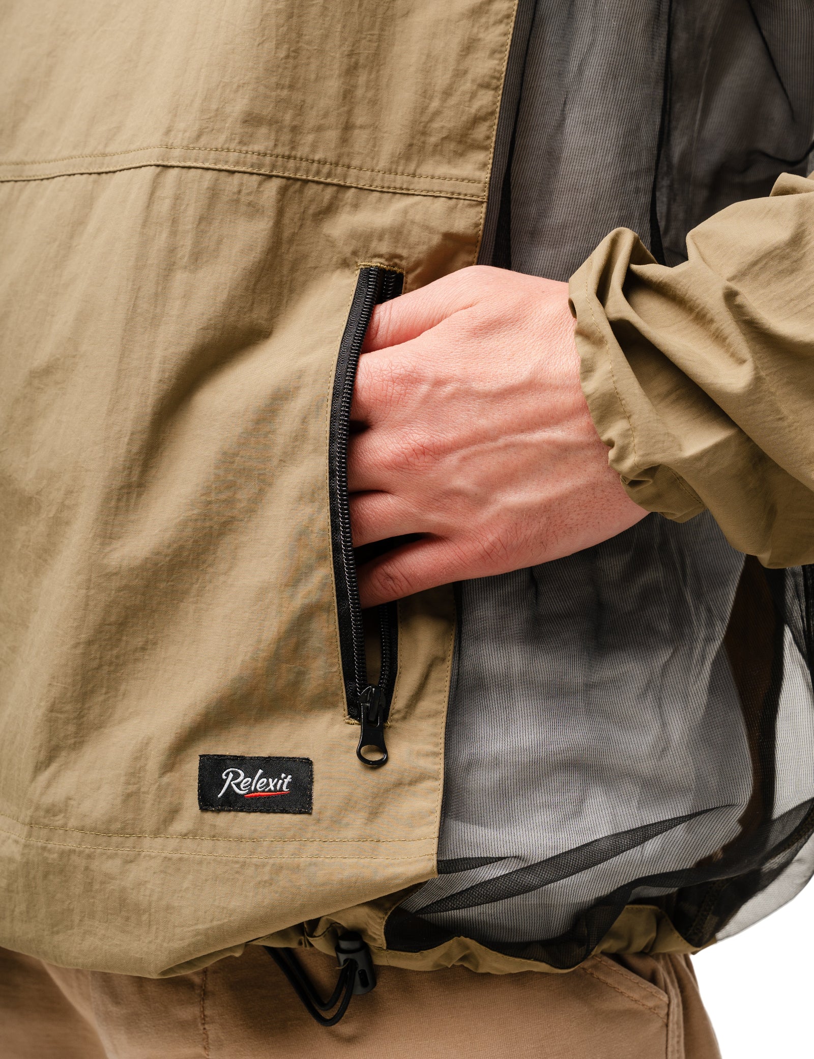 Mosquito Durable Bug-Proof Jacket - Khaki