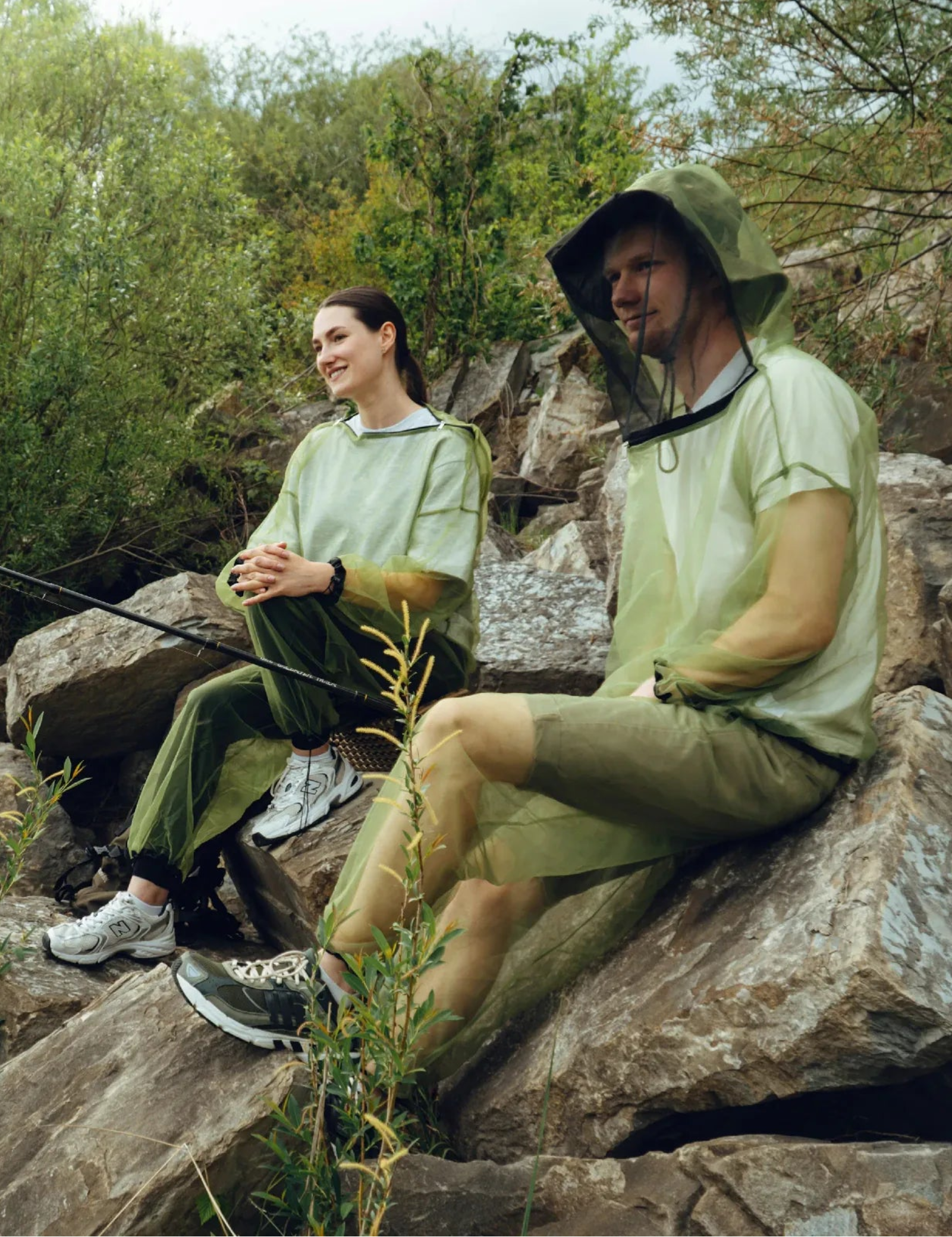Chemical-Free Bug-Proof Mosquito Suit - Green