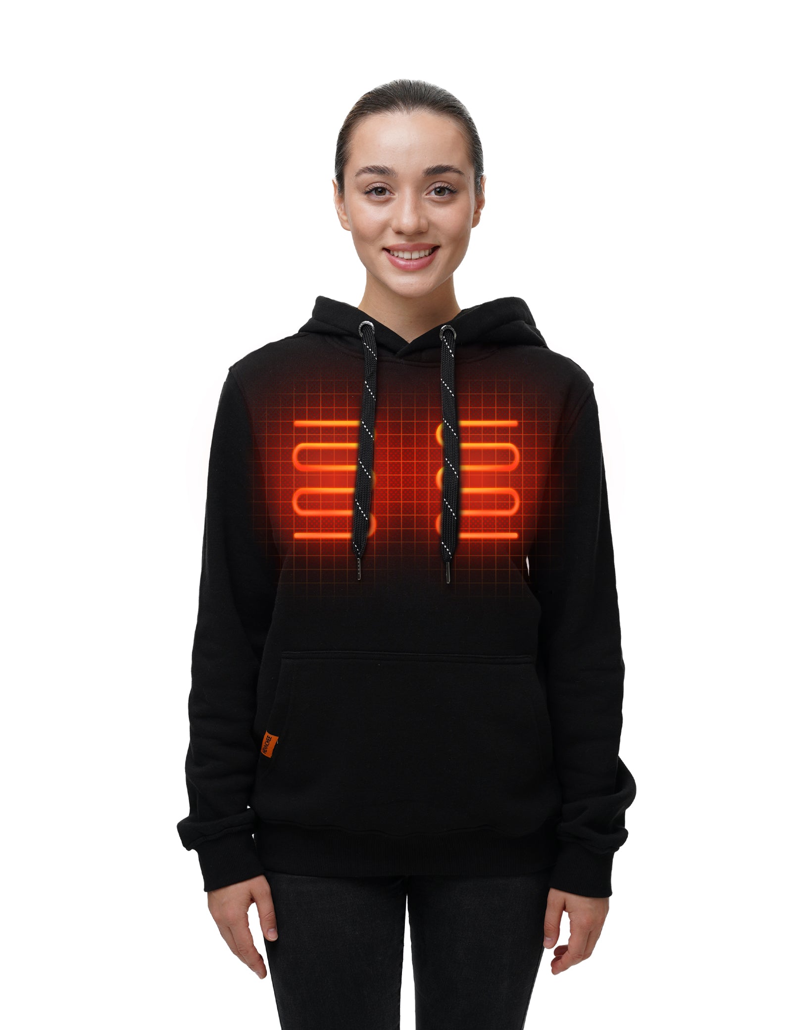 Women's Heated Pullover - Black