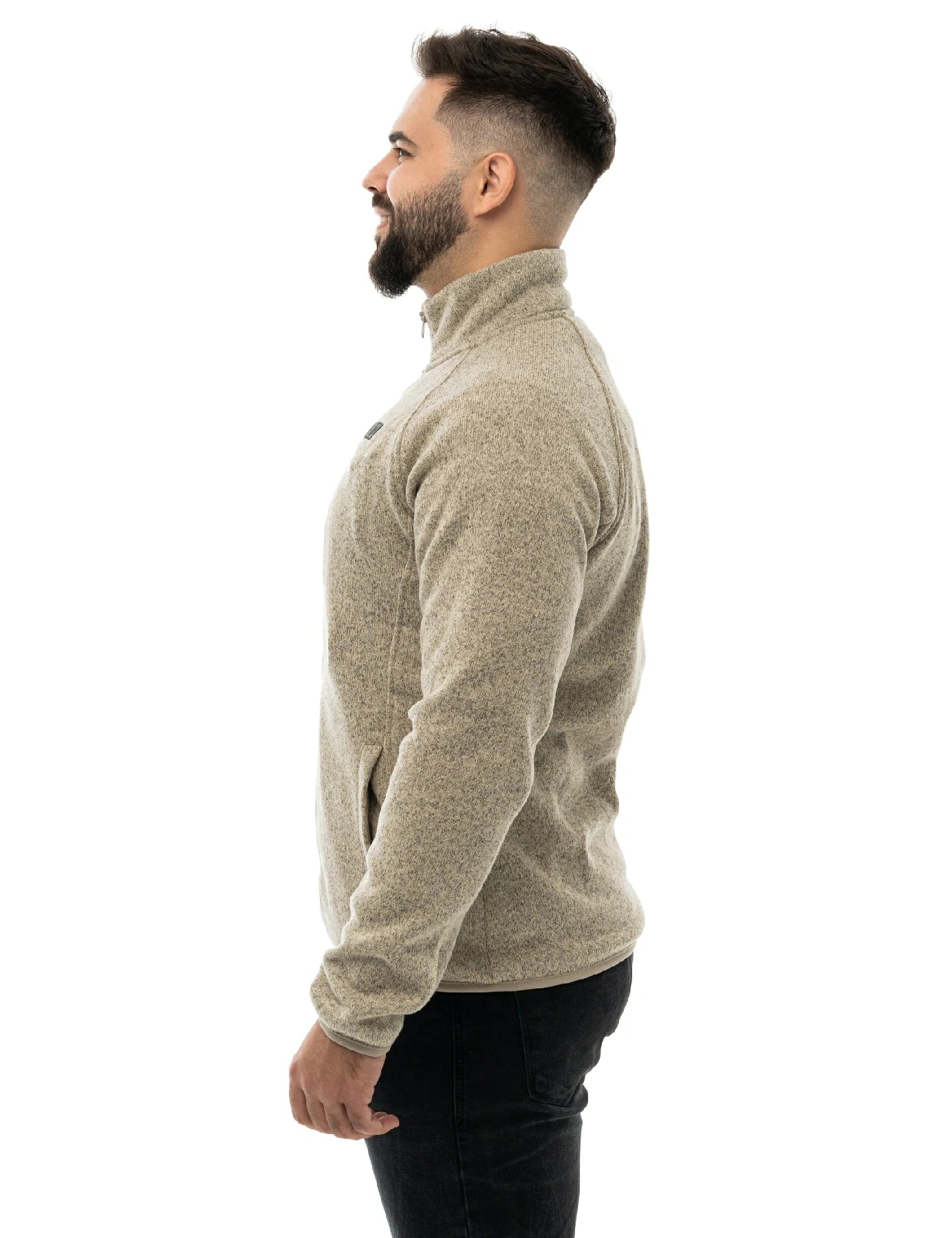 Veste polaire chauffante homme - Noir 