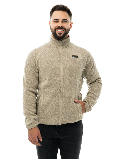 Veste polaire chauffante homme - Noir 