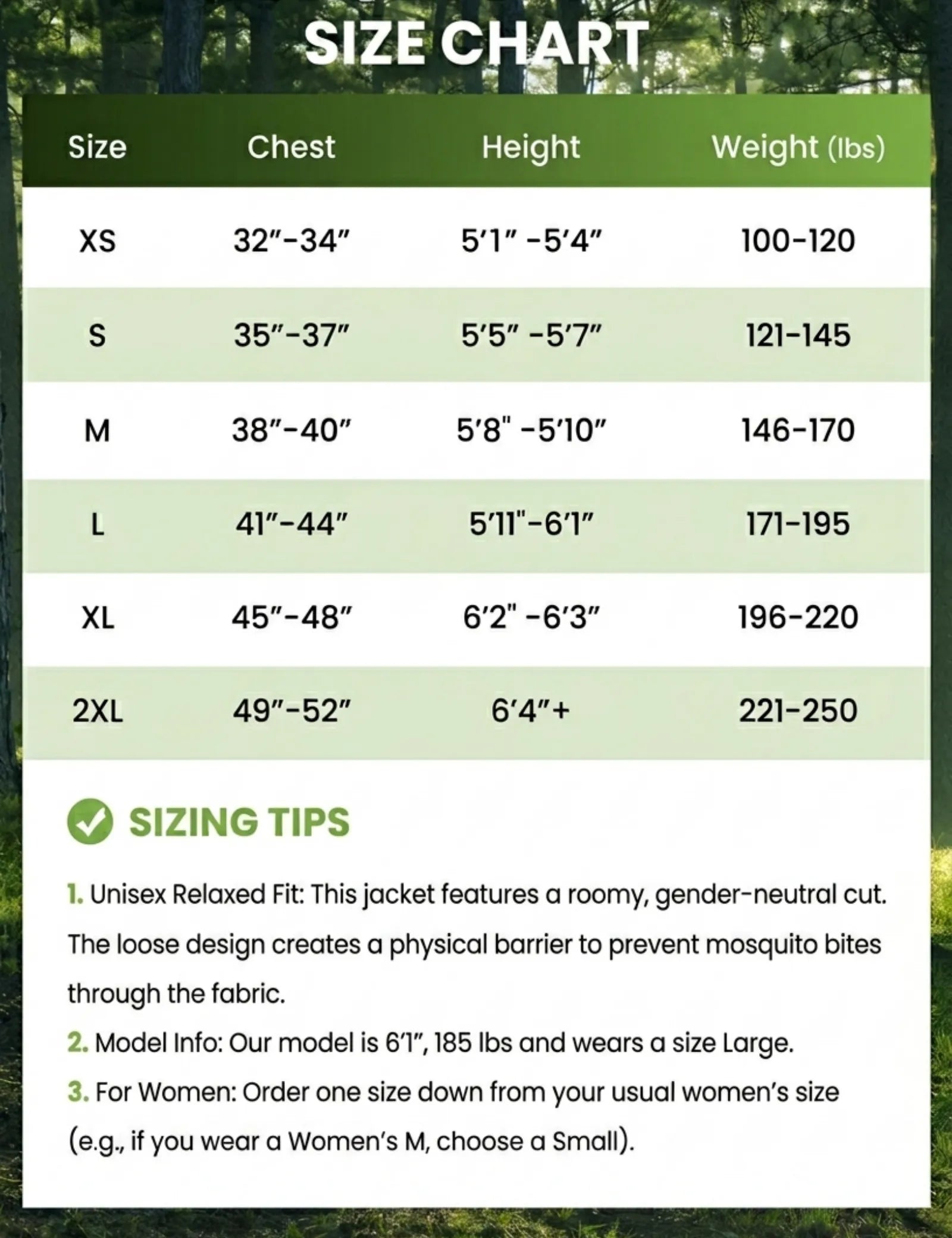 Relexit® Heavy-Duty Mesh Mosquito & Bug Jacket