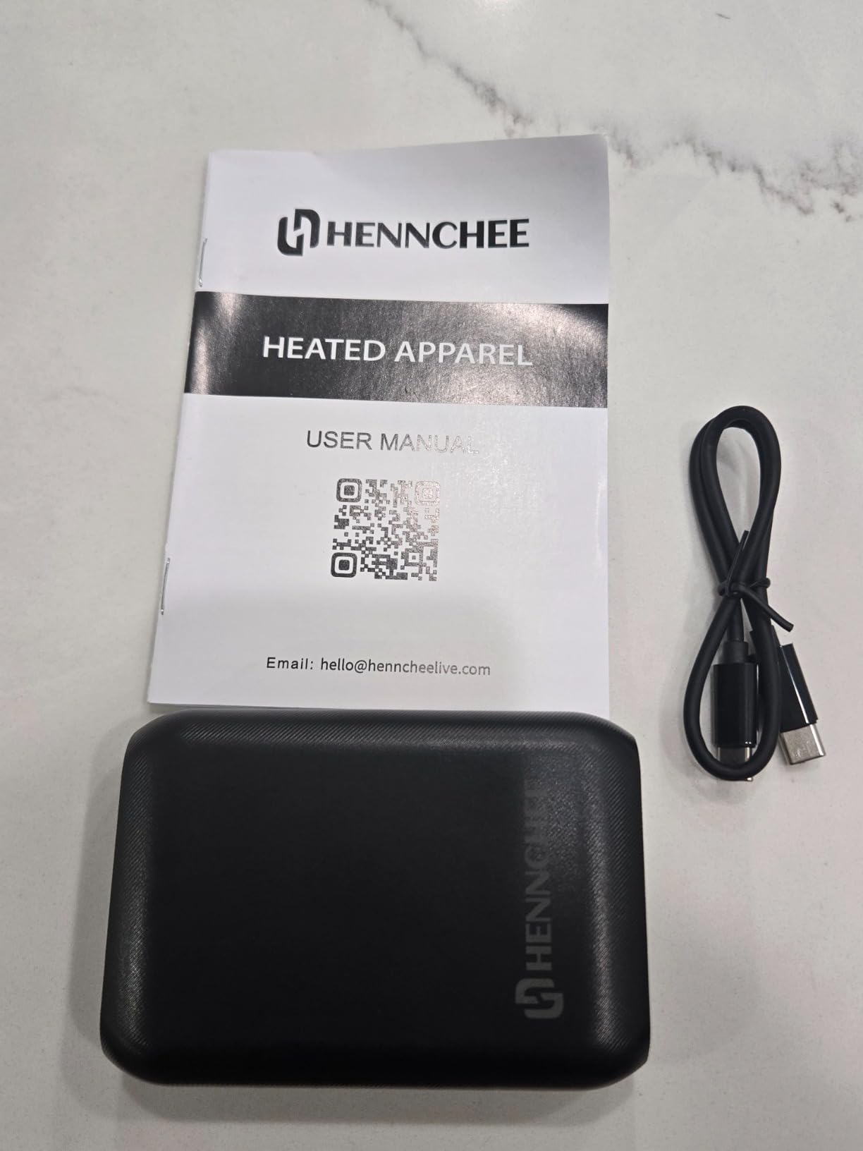 Hennchee heated hoodie accessories