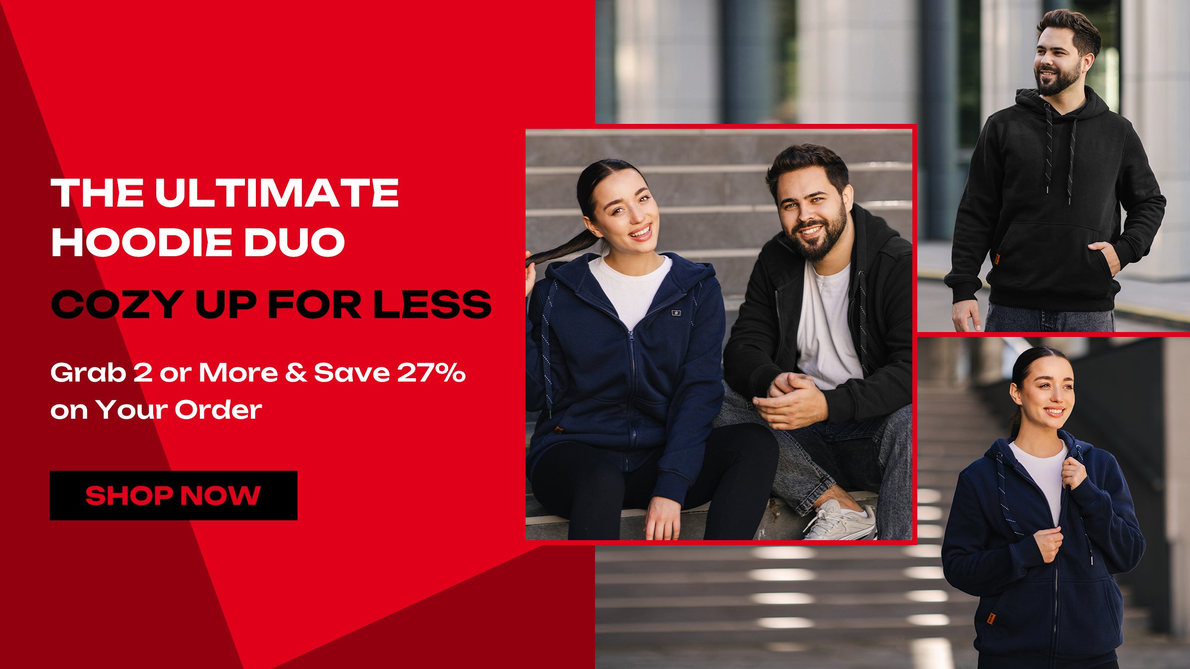 Black Friday 2025 Heated Hoodies - 27% Off When You Buy 2