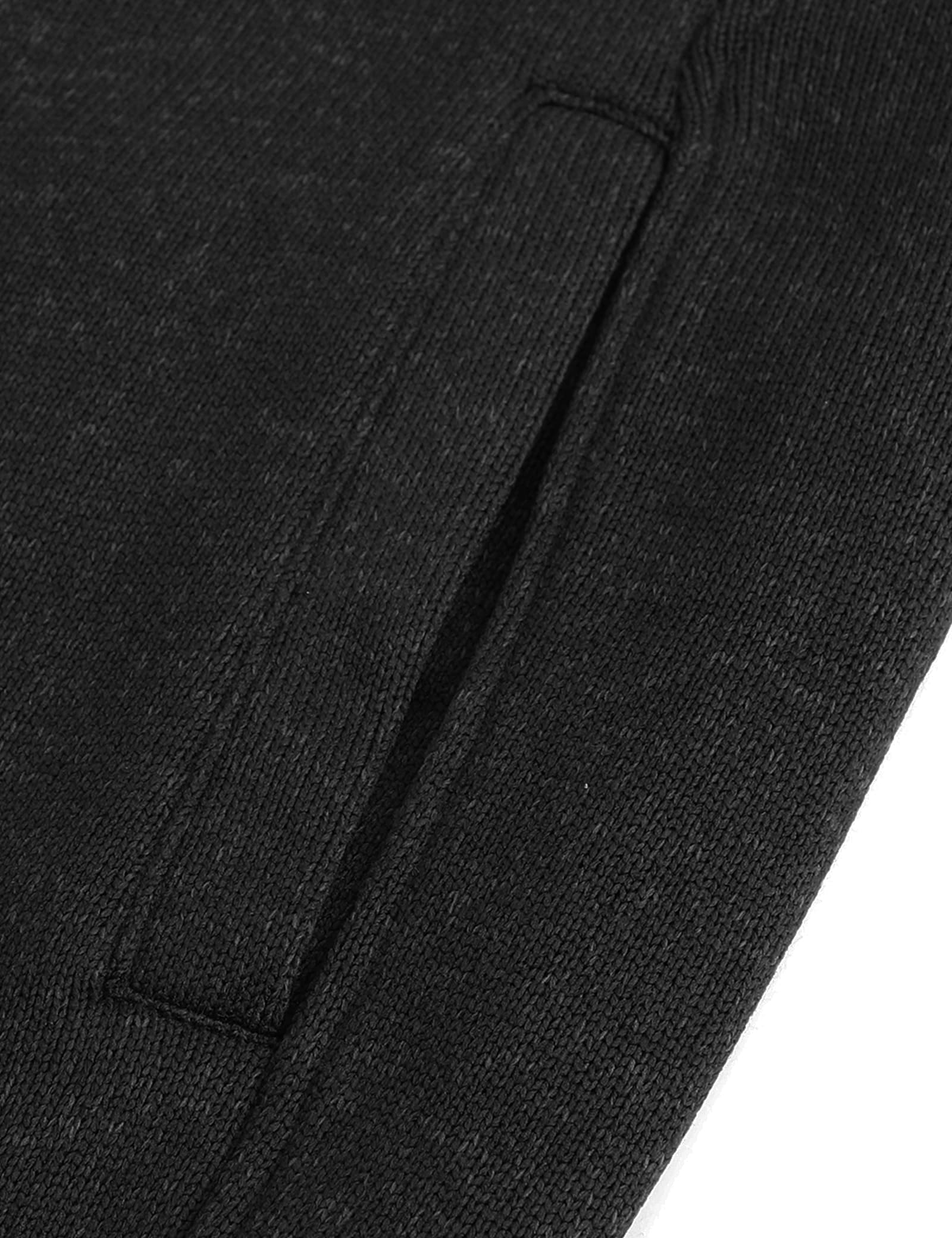 Hennchee Women's 12V Dual Control Heated Fleece Jacket black hidden side zipper pocket view