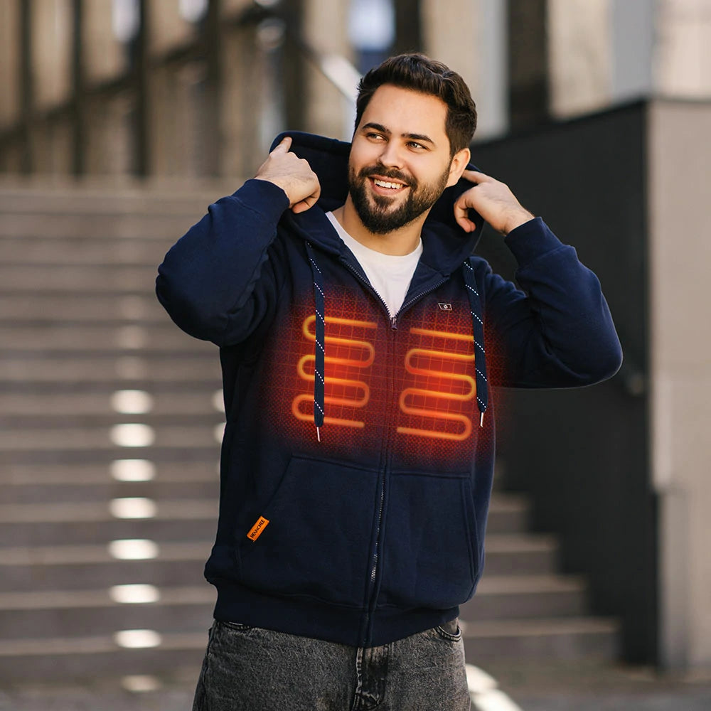 Heated Hoodies Collection - Men's & Women's Winter Warm Heating Outdoor Layers